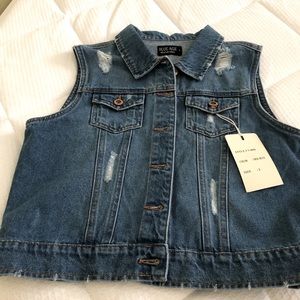 Blue Age Original denim ladies vest.
